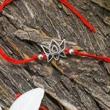 Load image into Gallery viewer, Maha Lakshmi Silver Rakhi