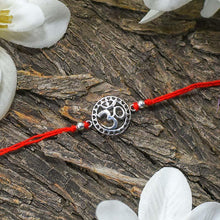 Load image into Gallery viewer, OM Silver Rakhi