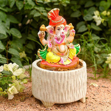 Load image into Gallery viewer, 8INCH Namasthetu Eco-Friendly Ganpati | Plant-A-Ganesha