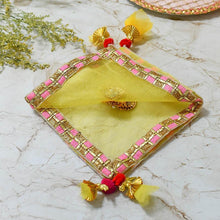 Load image into Gallery viewer, Tuscan Yellow Thali Cover