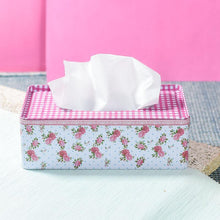 Load image into Gallery viewer, Floral Pink Napkin Holder