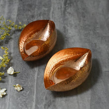 Load image into Gallery viewer, Copper Ebi Pod Small set of 2