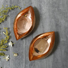 Load image into Gallery viewer, Copper Ebi Pod Small set of 2