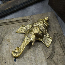 Load image into Gallery viewer, Antique Ganesha Wall Hanging Mask