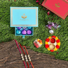 Load image into Gallery viewer, Suave Handcrafted Set of 3 Rakhi Box