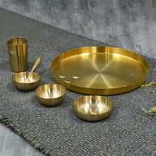 Load image into Gallery viewer, Bhog Tulsi Kansa Set