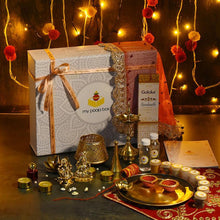 Load image into Gallery viewer, Majestic Gold Diwali Gift Box