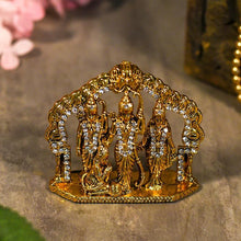 Load image into Gallery viewer, Mesmerising Zarkan Diamond Engraved Ram-Darbar Idol