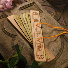 Load image into Gallery viewer, Handcrafted Vintage Palm Wood Hanuman Chalisa Scroll