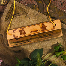 Load image into Gallery viewer, Vintage Handcrafted Palm Leaf Shri Shiva Bilvashtakam Scroll