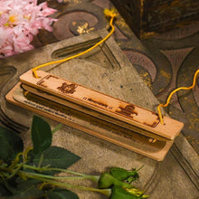 Load image into Gallery viewer, Vintage Handcrafted Palm Leaf Shri Shiva Bilvashtakam Scroll