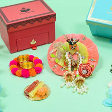 Load image into Gallery viewer, Floral Ravishing Laddu Gopal Janmashtami Box