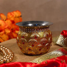 Load image into Gallery viewer, Glittering Gold Lota