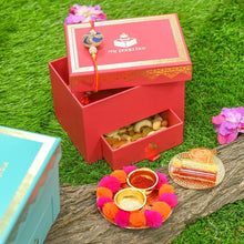 Load image into Gallery viewer, Chic Zari Bhaiya Rakhi Box