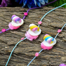 Load image into Gallery viewer, Marshmallow Kids Rakhi (Set of 3)