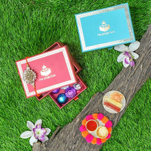 Load image into Gallery viewer, Zardosi Gota Patti Rakhi Box