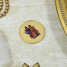 Load image into Gallery viewer, 24K Gold Foil Shiv Parivaar Coin