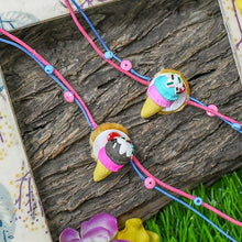 Load image into Gallery viewer, I Love Ice-Cream Kids Rakhi (Set of 2)