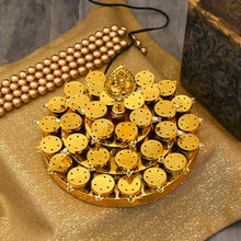 Load image into Gallery viewer, Traditional OM Layered LED Deep Thali