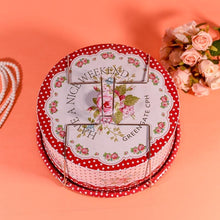 Load image into Gallery viewer, Vintage Polka Cake Box