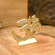 Load image into Gallery viewer, Auspicious OM Brass Showpiece