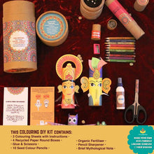 Load image into Gallery viewer, The Lakshmi - Ganesha Colouring DIY Kit