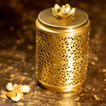 Load image into Gallery viewer, Exquisite Brass Nut/Dryfruits Decorative Container
