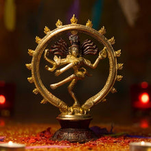 Load image into Gallery viewer, Antique Brass Natraj