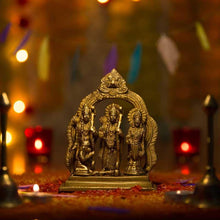 Load image into Gallery viewer, Antique Brass Ram Darbar