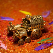 Load image into Gallery viewer, Antique Brass Bullock cart