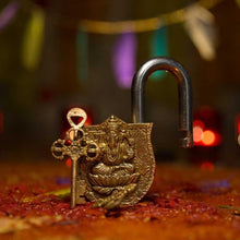 Load image into Gallery viewer, Antique Ganesha Lock