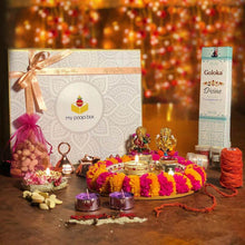 Load image into Gallery viewer, Vivid Colorful Diwali Pooja Box