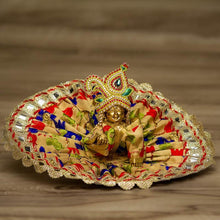 Load image into Gallery viewer, Laddu Gopal Dress With Mirror Work