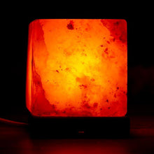Load image into Gallery viewer, Himalayan Pink Salt Cube Glow Lamp