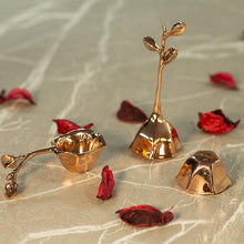 Load image into Gallery viewer, Rosea Floral Pooja Set of 3