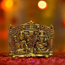 Load image into Gallery viewer, Antique Gold Laxmi Ganesh Showpiece for Decor