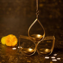 Load image into Gallery viewer, Exquisite Akriti Hanging Tlight Holder