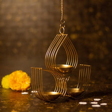 Load image into Gallery viewer, Exquisite Akriti Hanging Tlight Holder