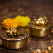 Load image into Gallery viewer, Brass Zahra Nut Case ( Set of 2 )