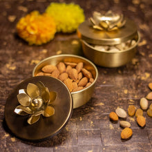 Load image into Gallery viewer, Brass Zahra Nut Case ( Set of 2 )
