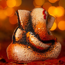 Load image into Gallery viewer, Orange Lime Stone Lord Ganesha Figurine