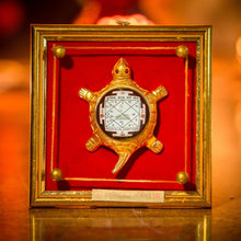 Load image into Gallery viewer, Framed Kulik Kaal Sarp Yog Tortoise Yantra
