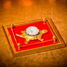 Load image into Gallery viewer, Framed Kulik Kaal Sarp Yog Tortoise Yantra