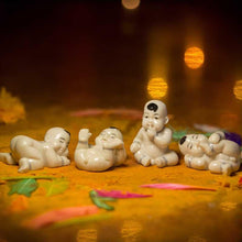 Load image into Gallery viewer, Piano Baby Figurines Set of 4 for Home Decor