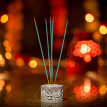 Load image into Gallery viewer, Nifty Multipurpose Rose Marble Incense Stick Holder