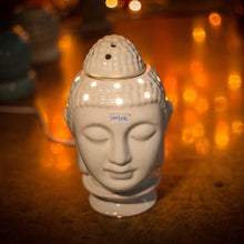 Load image into Gallery viewer, Calm Ceramic Buddha Head Aroma Diffuser