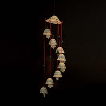 Load image into Gallery viewer, Unique Shaded Ceramic Wind Chime