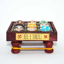 Load image into Gallery viewer, Splendid Nav Grah Chowki for Good Luck and Prosperity