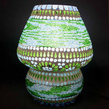 Load image into Gallery viewer, Exotic Beaded Mosaic Table Lamp