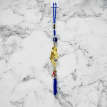 Load image into Gallery viewer, Feng Shui Golden Shoe Red Chilli Evil Eye Car Door Hanging